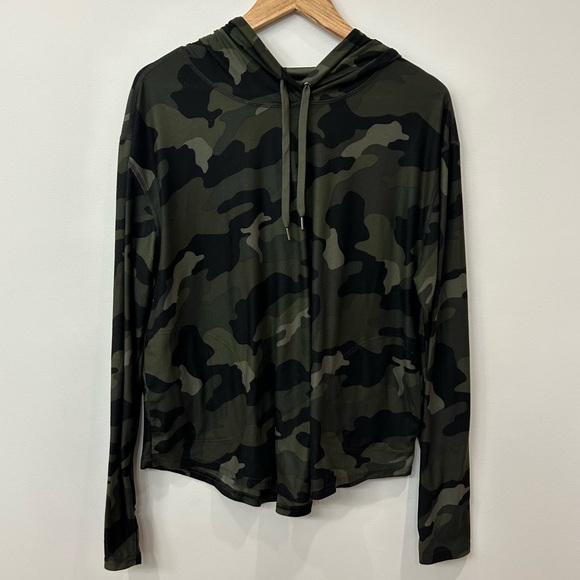 Old Navy, CAMO, Pullover w Hood, Green, Size Large - Picture 1 of 3